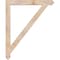 Ekena Millwork Traditional Arts & Crafts Smooth Bracket, Douglas Fir, 3 1/2"W x 36"D x 44"H BKT04X36X44TRA03SDF - alternate 3